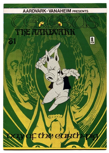 Cerebus  #8 1979-Aardvark-Vanaheim-Dave Sim Vf