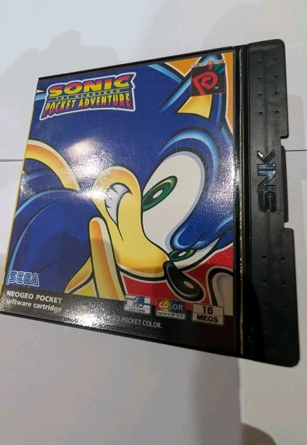NEO GEO POCKET Sonic The Hedgehog Pocket Adventure With Case & Manual £ ...