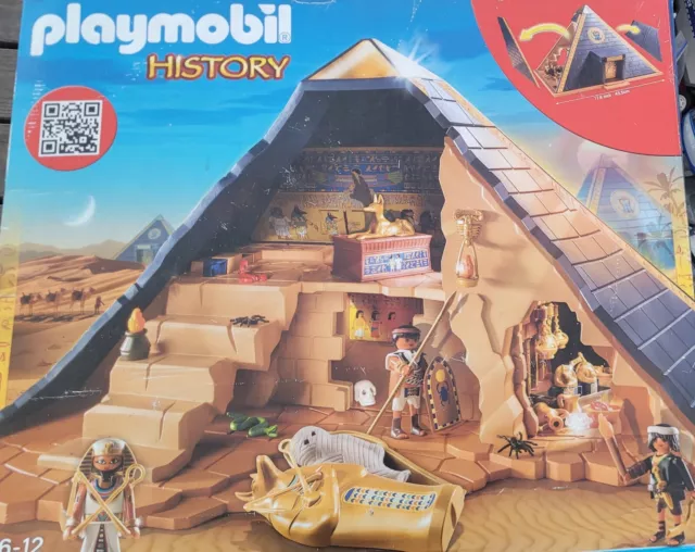 PLAYMOBIL 5386 Pyramide du Pharaon- Histoire Aventure