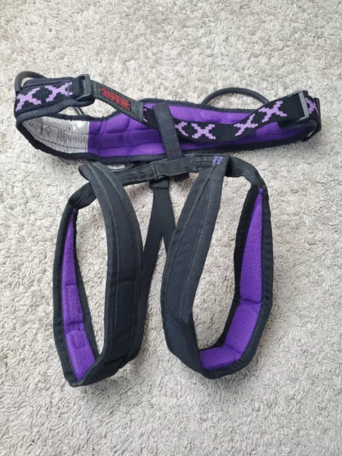 VTG Black Diamond climbing harness black/purple Unisex vintage super rare