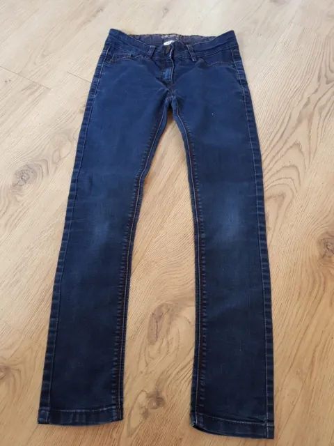 Jeans skinny blu navy ragazze 10 anni 140 cm
