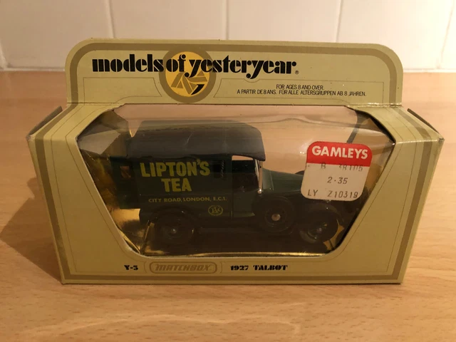 Lot - Matchbox Models of Yesteryear Y-5 1927 Talbot Van Scale Replicas in Original Boxes (36