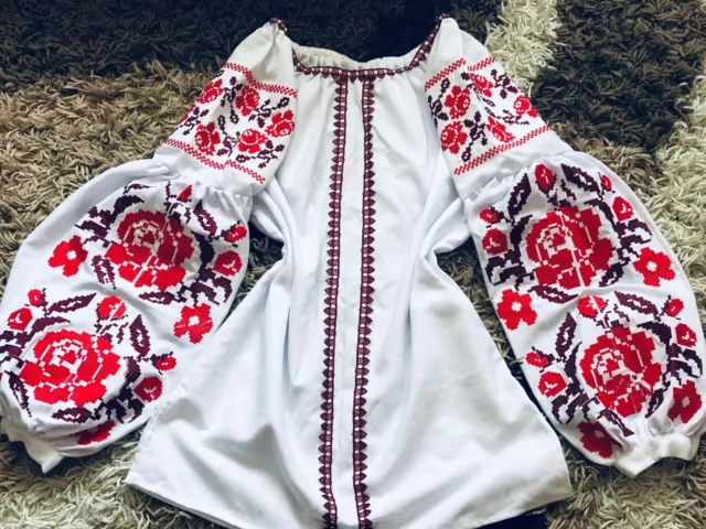 Ukrainian embroidery embroidered blouse XS - 4XL Ukraine Vyshyvanka