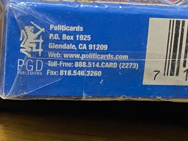 Unique Politico Collectible Cards from 2004 Presidential Election.......dd
