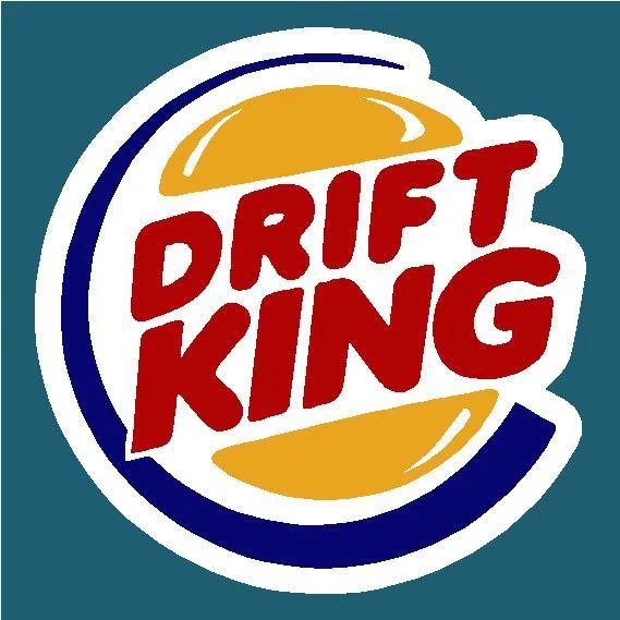 DRIFT KING JDM Sticker Decal Jdm Rally Drift Illest Fatlace Stance Jdm
