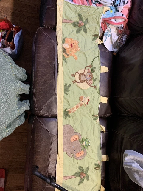 Mojo Jungle Babies Valance Vivid Colors