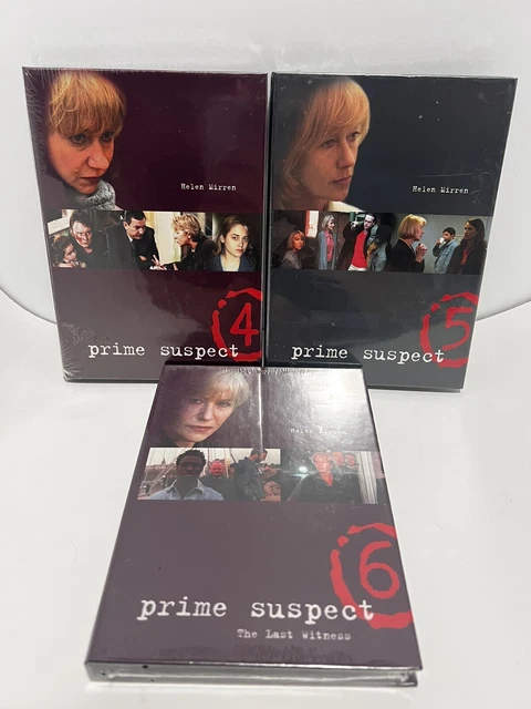 PRIME SUSPECT 4, 5, 6: The Last Witness (3 DVD Sets, 2004