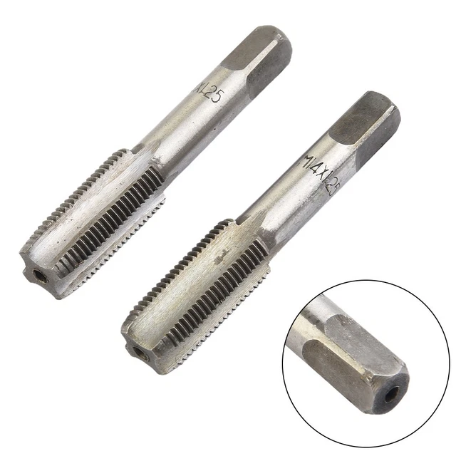 HSS Metric Taper Plug Tap Right Hand Thread M14x1.25mm Pitch Tools Part Set Kit