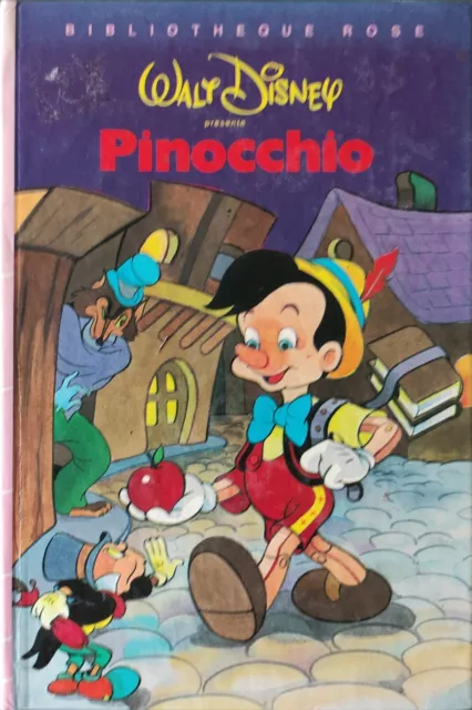 PINOCCHIO-Walt Disney-Hachette-1983-Bibliothèque rose