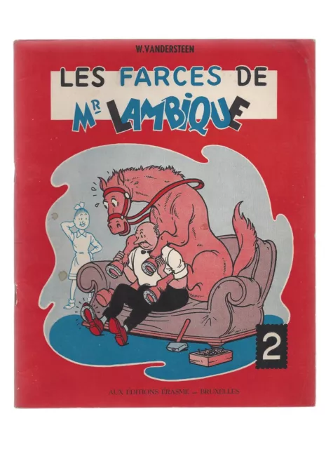 Vandersteen (Bob & Bobette) Farces De Mr Lambique 2(Rarissime Eo) Quasi Neuf !