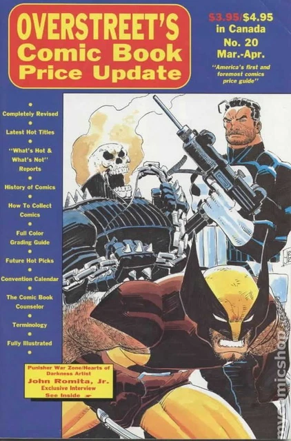 Overstreet Price Guide Update #20 FN 1991 Stock Image