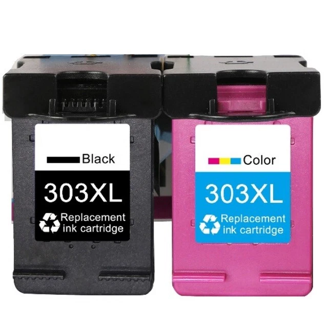 Cartucce di Inchiostro Compatibili Con HP 303 XL Envy Foto 7800 Serie 7820 7822