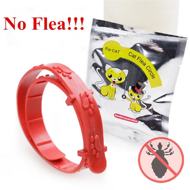 PET collar Anti - pulgas garrapatas acaros Acari Correa para el cuello Remedio