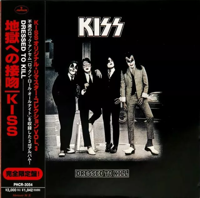 Kiss	Cd - Japan Remastered - Dressed To Kill - Cardboard Like Lp - 1997 -C138801