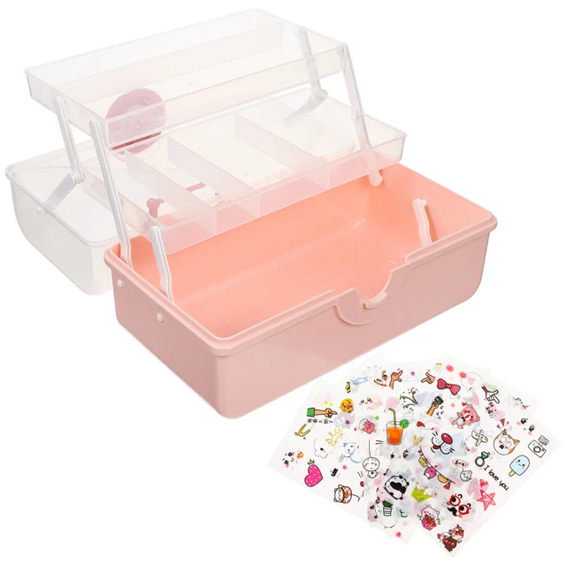 Cotton Swab Box Hair Tool Organizer Bins Storage Box Makeup Gadgets Portable