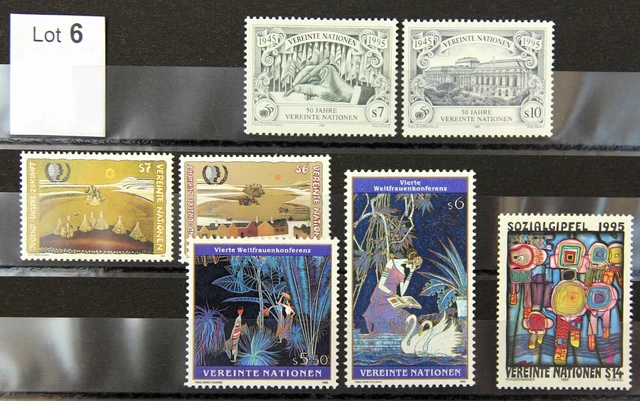 UNO Wien, Lot 6 (Jahr 1995) postfrisch