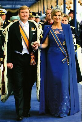786025 CPM AK Prins Willem-Alexander & Prinses Maxima DUTCH ROYALTY 