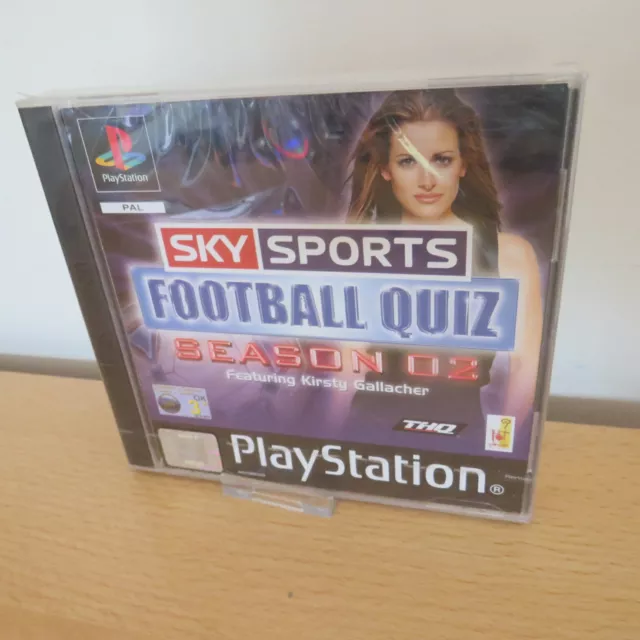 Sky Sports Football Quiz - Season 02 Sony Playstation 1 ps1  (new Sealed) pal