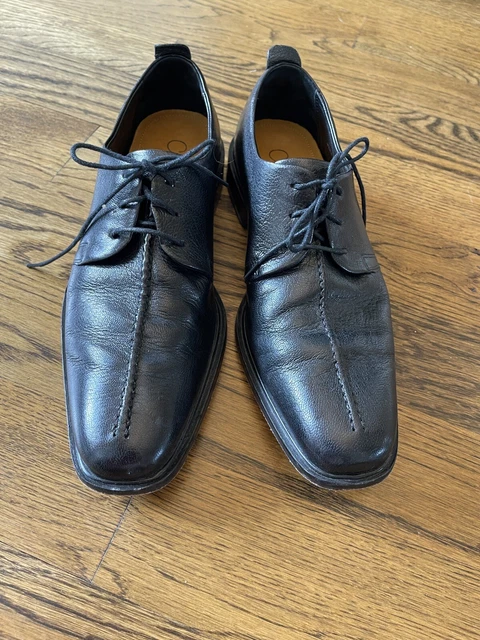 Cole Haan Cain Center Seam Ox II Men 9.5 M Dress Shoes Black Leather C06399‎ COLE HAAN CAIN Center Seam Ox II Men 9.5 M Dress Shoes Black  main image 4