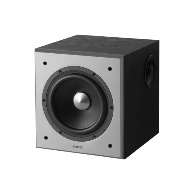 Edifier Powered Active Subwoofer Black 38Hz frequency response MDF enclosure