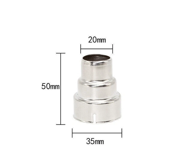 5-teiliges Düsenset Für Heißluftpistolen – Edelstahl, Für Schweißarbeiten An PP Und PVC