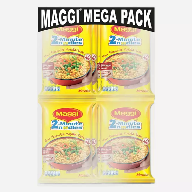 Maggi 2-Minute Noodles Masala, 70g (Pack of 12) free shipping world
