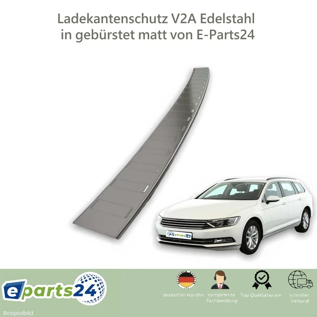 Ladekantenschutz für VW Passat B8 3G Variant Kombi 2014-2019 Edelstahl gebürstet