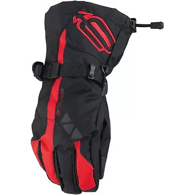 Arctiva Mens Pivot Gloves - Black/Red Size 3XL # 3340-1338