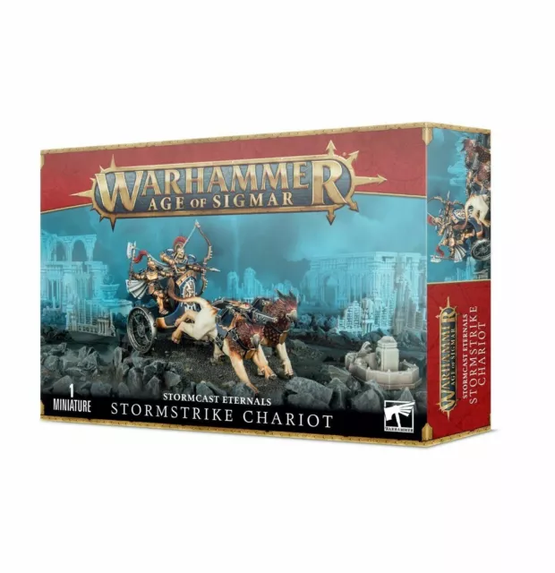 Warhammer Age of Sigmar Stormcast Eternals Stormstrike Chariot NO BOX