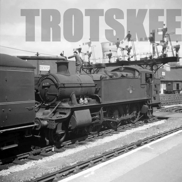 Larger Negative BR British Railways Steam Loco 6119 Class 6100 Newton Abbot 1959