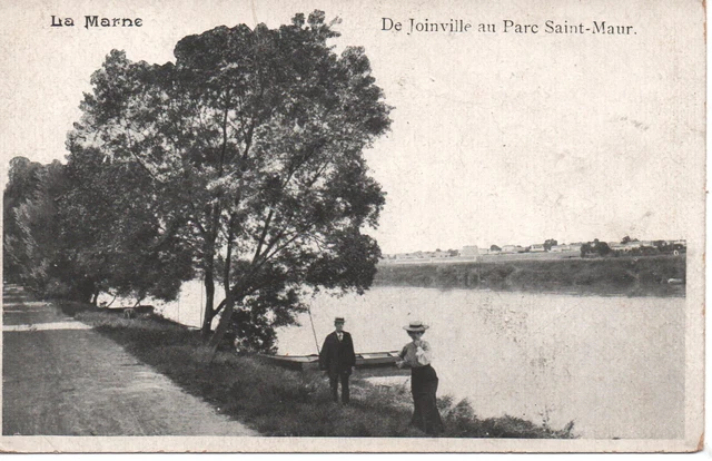 CPA - De JOINVILLE au PARC SAINT MAUR - La Marne