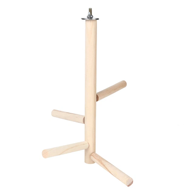 Holz Vogel Käfig Stand Papagei Barsch Training Ständer Oder Sittiche Lovebir Gd2