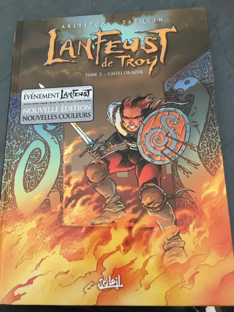 LANFEUST DE TROY TOME 3 castel or azur