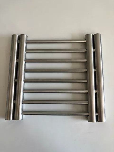Trivetto da chef espandibile - Trivetti in acciaio inox per padelle calde, piano di lavoro cucina