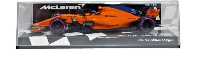 Alonso & Vandoorne 2 Cars Set McLaren MCL33 Renault F1