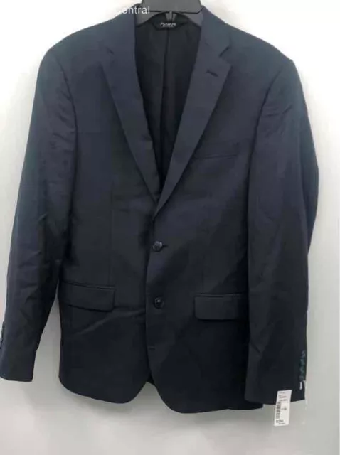 Jos. A. Bank Mens Navy Blue Collared Long Sleeve Two-Button Blazer Size 38R