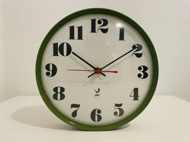 Jaz Wall Clock Vintage 1970s
