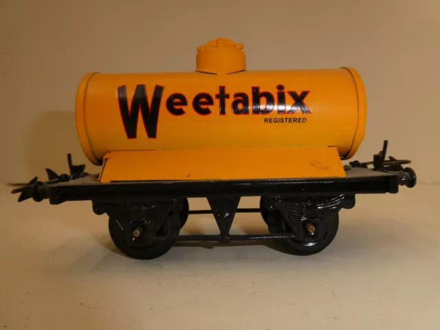 Hornby O gauge, 'Weetabix' tank wagon
