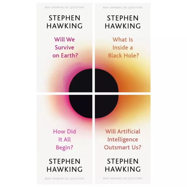 Kurze Antworten, große Fragen Serie von Stephen Hawking 4 Bücher Set - Taschenbuch