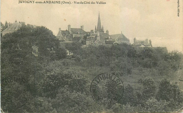 Cpa 61 - Juvigny-sous-Andaine - Valley Side View