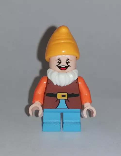 LEGO Disney - Zwerg Happy - Figur Minifigur Dwarf 7 Zwerge Schneewittchen 43242