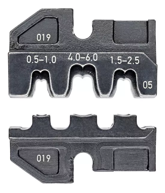 KNIPEX 97 49 05 Crêper pour non Isolé, Ouverte Connecteurs 4,8+6,3 MM