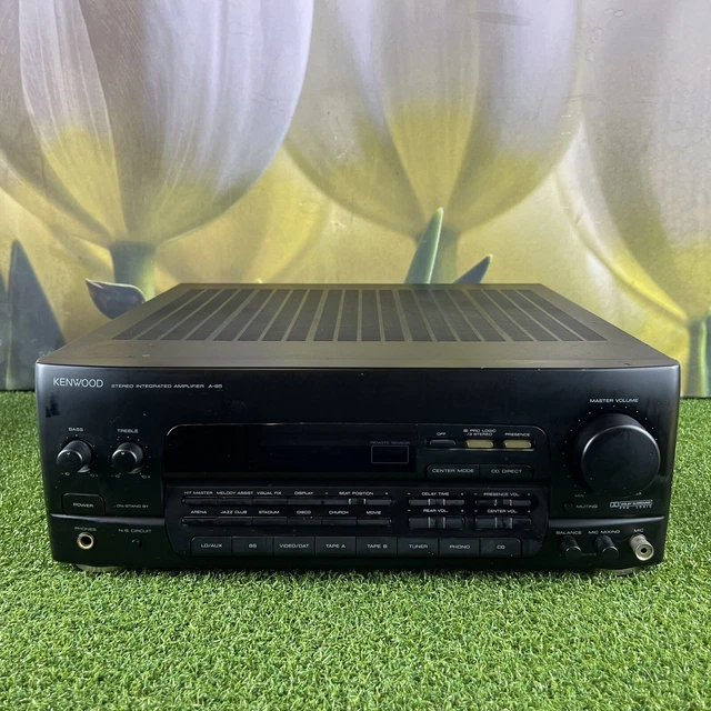 Kenwood KA-52 Stereo Integrated Amplifier ,60 watts rms , 4
