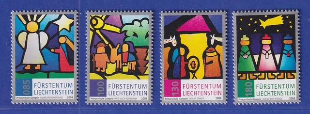Liechtenstein 2009 Weihnachten Mariä Verkündigung Mi.-Nr. 1539-42 **