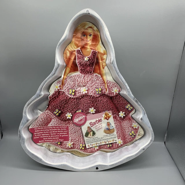 Vintage 1995 Wilton Barbie Cake Pan