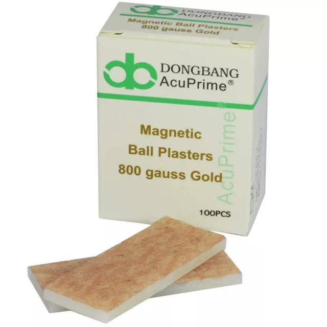 Ohrkügelchen DBA425 Magnet 800 Gauss gold DongBang