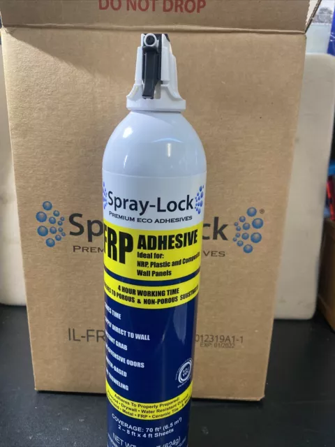 6 (six) Spray Lock FRP 22 oz Spray Adhesive