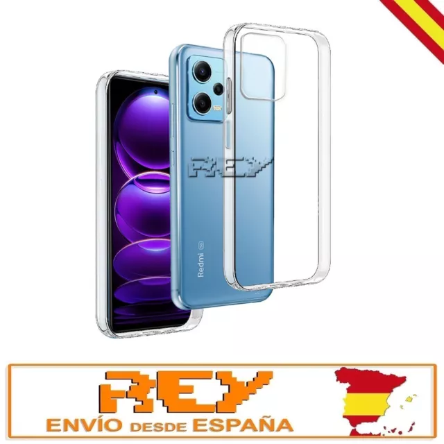 Funda Silicona para XIAOMI REDMI NOTE 12 5G - POCO X5 TPU Transparente s1604