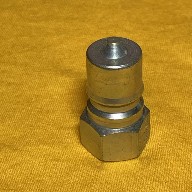 Hydraulic Quick Connect Hose Coupling, Eaton Hansen 3-K21, 303 Stainless Steel