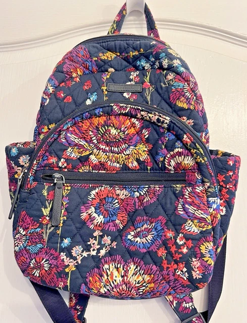 Vera Bradley Midnight Blues Backpack FOR SALE! - PicClick display picture 2